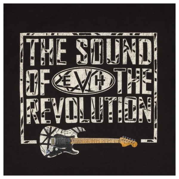 EVH Revolution T-Shirt, Black, XXL - print