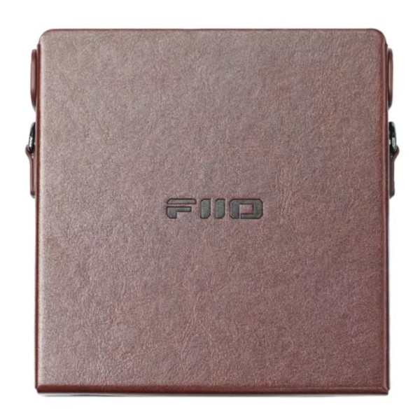 FiiO Leather Case for the FiiO DM15 CD Player, Brown rear 