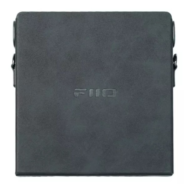 FiiO Leather Case for the FiiO DM15 CD Player, Black rear 