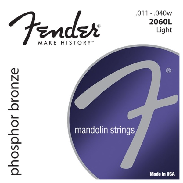 Fender 2060L Acoustic Mandolin Phosphor Bronze Strings 11-40