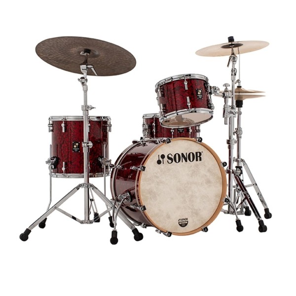 Sonor Momentum 20" 4pc Beech Shell Pack, Red Pearl 