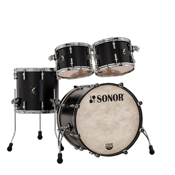 Sonor Momentum 20" 4pc Beech Shell Pack, GT Black