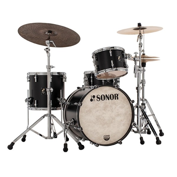 Sonor Momentum 20" 4pc Beech Shell Pack, GT Black
