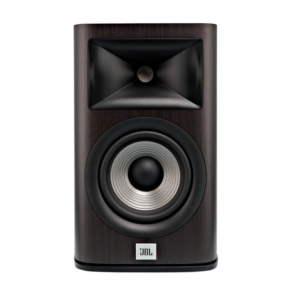 JBL Studio 630 Bookshelf Speakers (Pair), Dark Wood front 