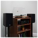 JBL Studio 630 Bookshelf Speakers (Pair), Dark Wood lifestyle 4 