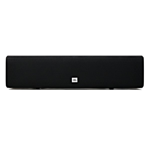 JBL Studio 665C Centre Speaker, Dark Wood sq grille