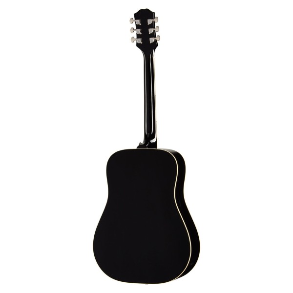 Epiphone Hummingbird Tribute​, Ebony - back