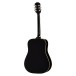 Epiphone Hummingbird Tribute​, Ebony - back