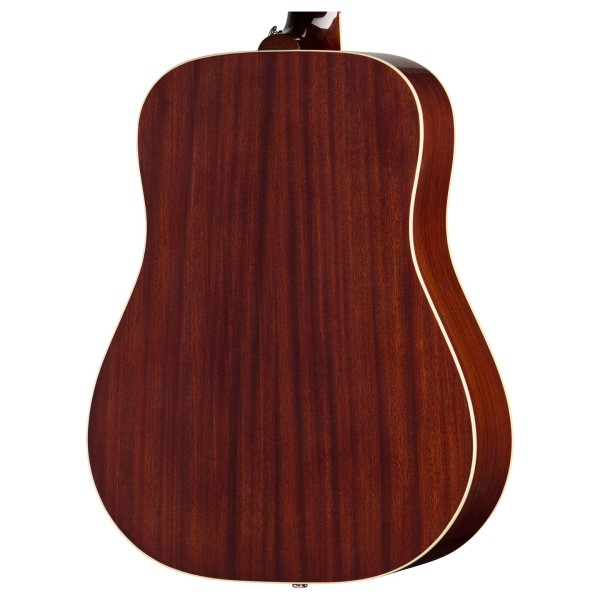 Epiphone Hummingbird Tribute​, Antique Natural - back of body