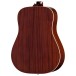Epiphone Hummingbird Tribute​, Antique Natural - back of body