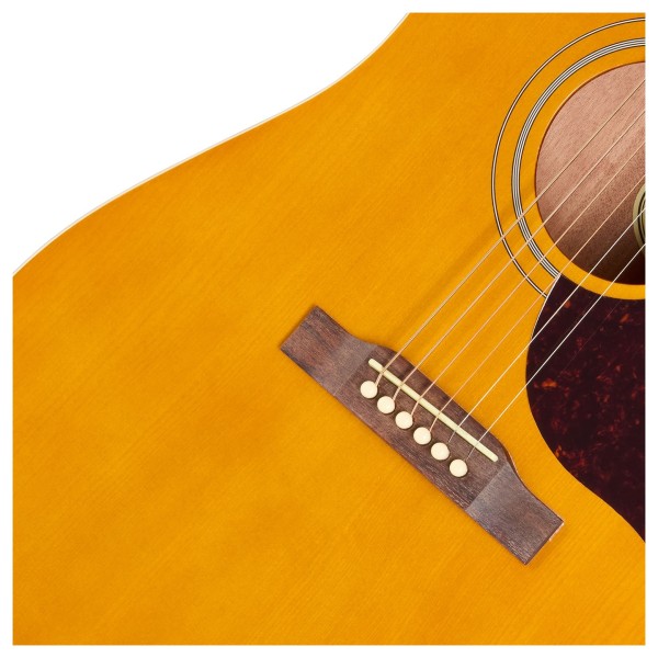 Epiphone Hummingbird Tribute​, Antique Natural - bridge