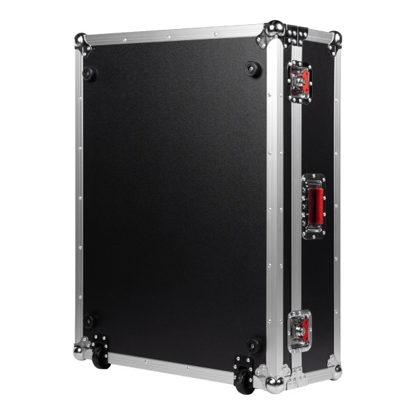 Gator Flight Case for Allen & Heath Qu-7 & Qu-7D Mixers - Side Angle Rear