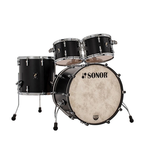 Sonor Momentum 22" 4pc Beech Shell Pack, GT Black