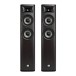 JBL Studio 680 Floorstanding Speaker (Pair), Dark Wood front 