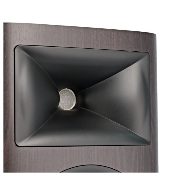 JBL Studio 680 Floorstanding Speaker (Pair), Dark Wood - horn 