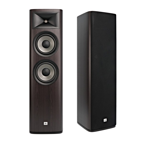 JBL Studio 690 Floorstanding Speaker (Pair), Dark Wood main 