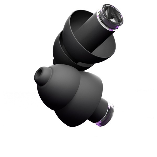 Alpine PartyPlug Pro Earplugs, Black