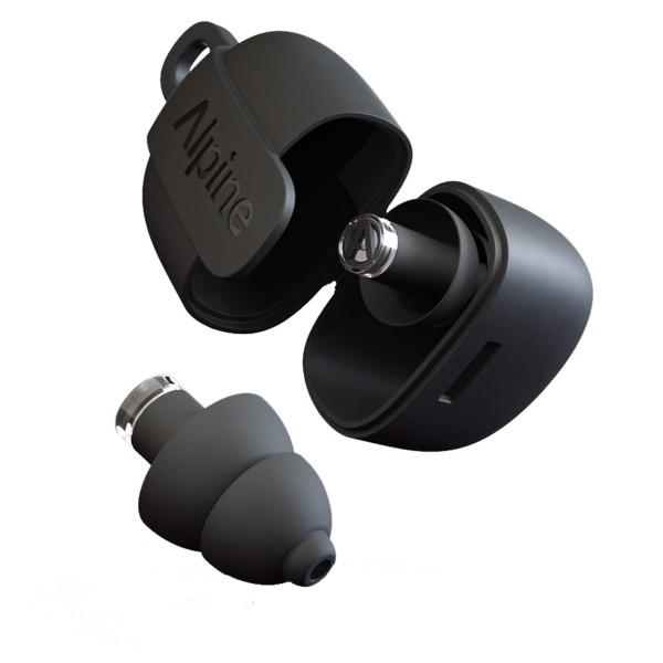 Alpine PartyPlug Pro Earplugs, Black