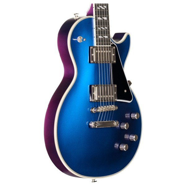 Epiphone Les Paul Custom Futura, Twilight Shift - body left angle