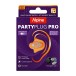Alpine PartyPlug Pro Earplugs, Transparent