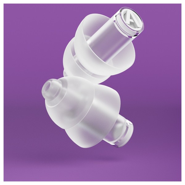 Alpine PartyPlug Pro Earplugs, Transparent
