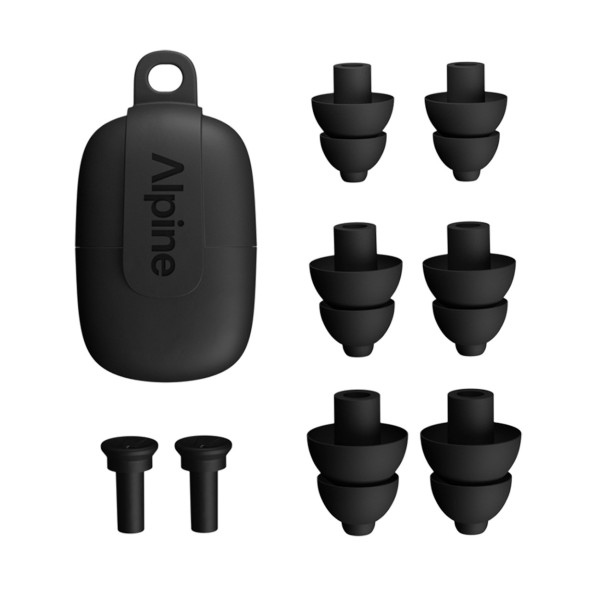 Alpine PartyPlug Earplugs, Black