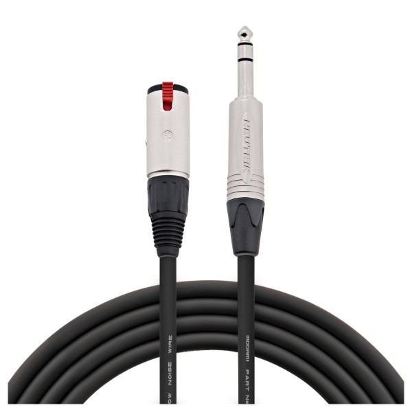 Studiospares Pro Neutrik Locking Jack Headphone Extension Cable, 1m