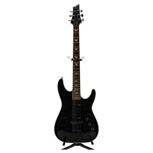 Schecter Omen Extreme-6 Electric Guitar, See Thru Black