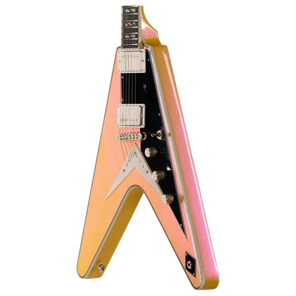 Epiphone Flying V Custom Futura, Solaris Shift - body side