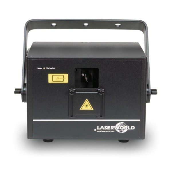 Laserworld CUBE 1.5 RGB Battery Powered Laser System with App Control - Front