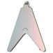 Epiphone Flying V Custom Futura, Quicksilver Shift - back of body