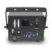 Laserworld CUBE 1.5 RGB Battery Powered Laser System with App Control - Rear