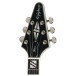 Epiphone Flying V Custom Futura, Quicksilver Shift - headstock