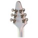 Epiphone Flying V Custom Futura, Quicksilver Shift - back of headstock