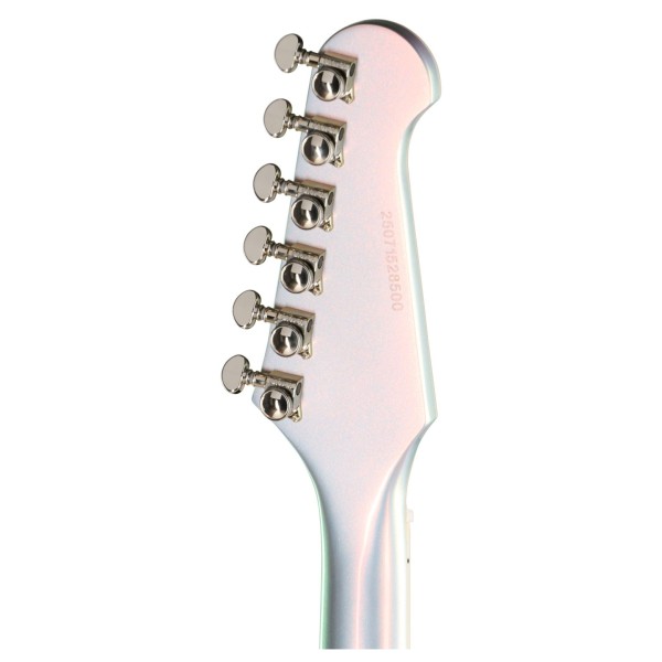 Epiphone Firebird Custom Futura, Quicksilver Shift - back of headstock