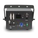 Laserworld CUBE 3 RGB Battery Powered Laser System with App Control - Rear