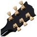 Gibson Elvis SJ-200, Ebony - back of headstock