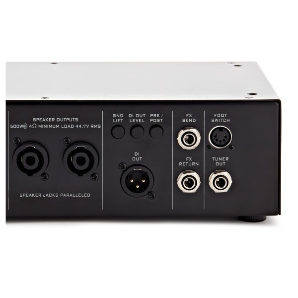 Eden NovaTone 500 Bass Amplifier Head with Footswitch