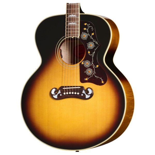 Gibson SJ-200 60s Original, Vintage Sunburst - body