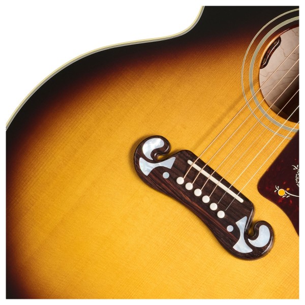 Gibson SJ-200 60s Original, Vintage Sunburst - bridge