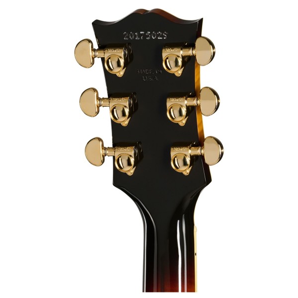 Gibson SJ-200 60s Original, Vintage Sunburst - back of headstock