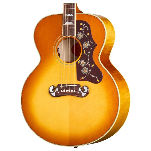 Gibson SJ-200 60s Original, Heritage Cherry Sunburst - body