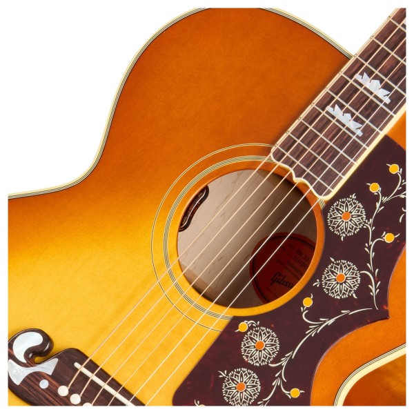 Gibson SJ-200 60s Original, Heritage Cherry Sunburst - soundhole