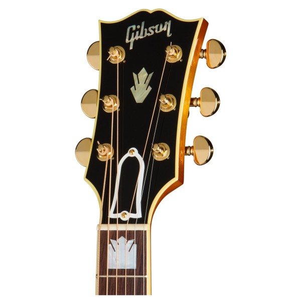 Gibson SJ-200 60s Original, Heritage Cherry Sunburst - headstock