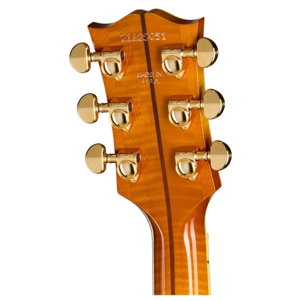 Gibson SJ-200 60s Original, Heritage Cherry Sunburst - back of headstock