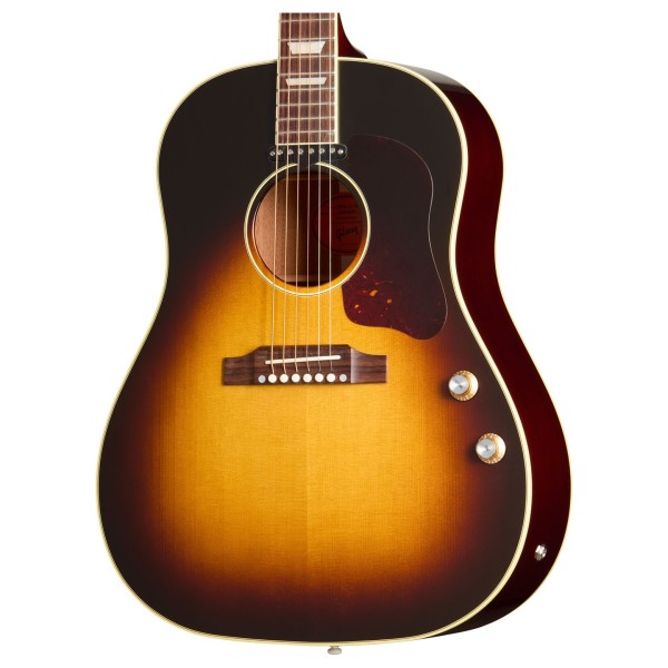 Gibson J-160E Original, Vintage Sunburst - body