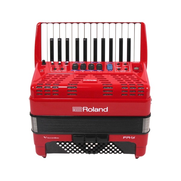 Roland FR-1X Piano-Type V-Accordion, Red - Secondhand at Gear4music