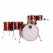 Mapex Mars Birch 22'' 6pc Crossover Shell Pack, Blood Orange Sparkle