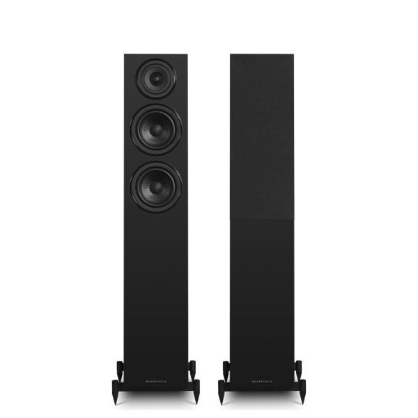 Wharfedale Diamond 12.3i Floorstanding Speaker (Pair), Black - main 