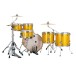 Mapex Mars Birch 22'' 6pc Crossover Shell Pack, Sunflower Sparkle